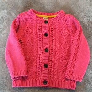 🍭 Carter’s Pink Sweater 18M